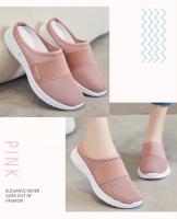 Women's white sneakers - transparent mesh fabric, PVC sole, casual shoes for beach, travel and daily wear, summer shoes | casual style | mesh upper, women's sneakers - details 0