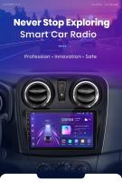 Junsun Android 13 Radio Para Renault Logan 2 Sandero 2014 2015 2016 2017 2018 2019 DSP Navegación GPS Reproductor Multimedia 2 DIN Inalámbrico CarPlay Android Auto Radio - details 2