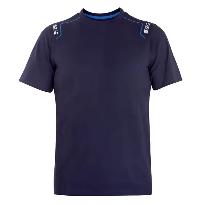 CAMISETA TECH STRETCH AZUL MARINO T S - 1