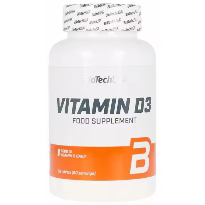 Biotech Vitamina D3 60 Tabletas - 1