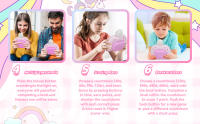 Consola De Juego Electrónica Pop 999 Con Pantalla LED Juguete Antiestrés Para Adultos Y Niños Fidget Toy Para Navidad - details 2