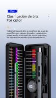 Juego De Destornilladores Eléctricos 58 En 1 Recargable Mini Kit Precision Para Reparación De Móviles Y Relojes Xiaomi Herramientas Domésticas DIY - details 4