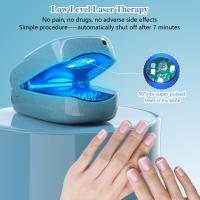Dispositivo De Láser Para Tratamiento De Uñas Fungosas Azul 7 Minutos Tratamientos Sin Dolor Curación De Onicomicosis Máquina 905nm LLLT Para Uñas Y Dedos - details 1