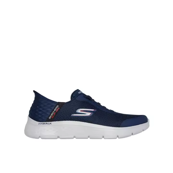 Skechers Go Walk Flex - Hands Up Zapatillas deportivas para hombre azul marino en textil y sintético 84330 - 1