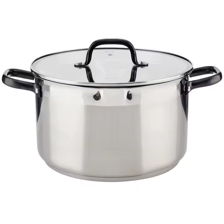 Cacerola 28x16.5 cm con tapa acero inoxidable apta para inducción SAN IGNACIO Vita - 1