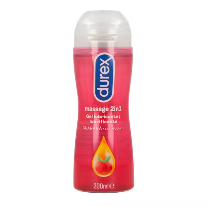 Durex Play Massage Guaraná Estimulante 200 ml - 1