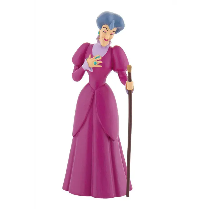 Figura Madrastra Cenicienta Disney 10cm. Figura coleccionable con acabados detallados. Perfecta para fans y coleccionistas de ediciones especiales. - 1