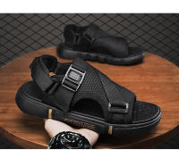 Sandalias Para Hombre Verano Casual Hogar Antideslizantes Suave Exterior Moda Playa Zapatos Ligeros Flip-flops Con Cierre De Lazo - details 14