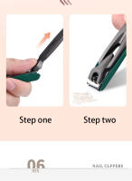 Tijeras De Uñas Coloridas Anti-salpicaduras Con Diseño Desmontable Herramienta De Manicura De Acero Inoxidable Para Uñas De Los Dedos Y Pies - details 7