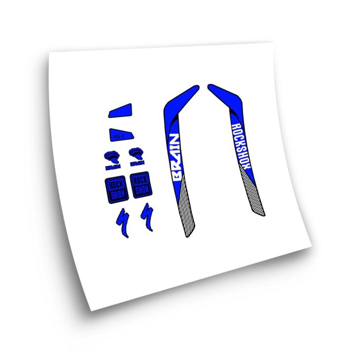 Pegatinas Compatibles Con Horquilla Bici Rock Shox Recon 332 Mod-2 - 26