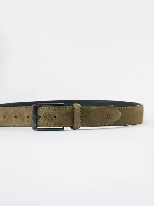 Koroshi Cinturón de ante de piel para Hombre de color Marrón - 1