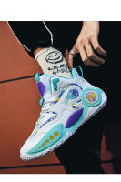 Zapatos De Baloncesto Para Hombre Algodón Transpirable Cómodos Zapatillas Deportivas Entrenamiento Alta Calidad Deportivas Para El Uso Diario - details 18