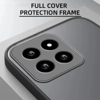 Carcasa De Armadura Antigolpes Para Xiaomi Mi 14T pro 5G Cubierta Mate Protectora Contra Arañazos Y Polvo Translúcida PC + TPU - details 3