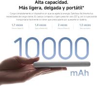 Xiaomi Power Bank 10000mAh 22.5W Lite GL, PowerBank Batería Externa con Carga Rápida Bidireccional de 22.5 W Máx  para iPhone, 3 Puertos de Salida, Segura para Llevar en el Avión, 2x USB-A, 1x USB-C, Color: Blanco - details 6
