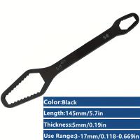 Llave Torx Universal Ajustable 8-22 3-14mm Doble Cabeza Herramienta De Mano Para Reparación De Bicicletas Y Gafas - details 6