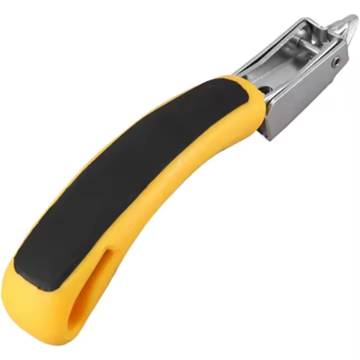 Grapa removedor de uñas herramienta de eliminación de grapas levantador de uñas herramienta de garra de escritorio fuerza Extractor de grapas quitar todos los muebles piso alfombra grapas Marco de imagen - 1