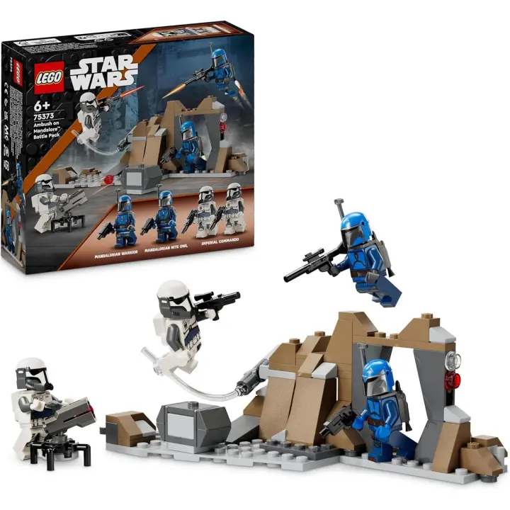 Lego Star Wars Pack de Combate Emboscada en Mandalores Lego 75373 - 1