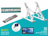 Sanda - Soporte para Computadora Portátil de Metal Plegable y Altura Ajustable - details 0