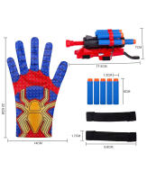 Juguete De Lanzador De Araña Para Niños Guantes De Tiro De Red Disfraz De Halloween Pulsera De Propulsión Juego De Cosplay Regalo Para Niños - details 6
