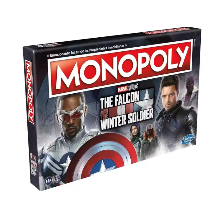 Hasbro Y El Juego De Mesa Del Soldado Del Invierno Monopoly Falcon Inglés - 1
