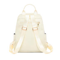 Mochila para mujer, nuevo estilo, tendencia de moda, pequeña mochila, mini, simple, ligera, de PU, temperamento, bolso de compras para mujer - details 7