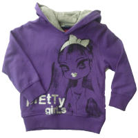 Sudaderas  niña con capucha Losan ,  Morado , talla 3 Años , 5 años , 98 110  , Algodón , Invierno - details 0