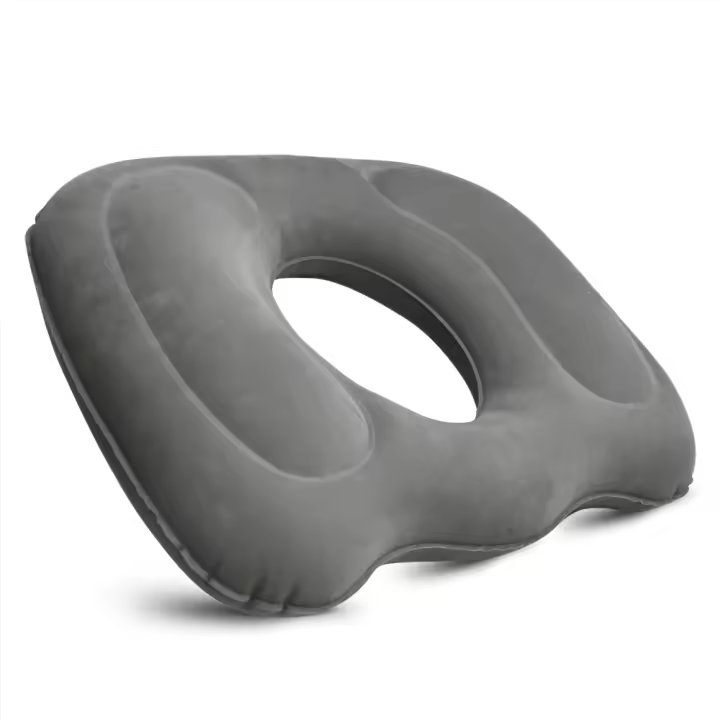 Cojín Ortopédico Inflable, Cojin Coxis Cojin de Asiento Ortopedico, Cojin Hemorroides, Cojín de Asiento de Hemorroides, Cojin Silla Oficina Cojin para Coxis Escritorio Silla Ruedas Asiento Coche - 1
