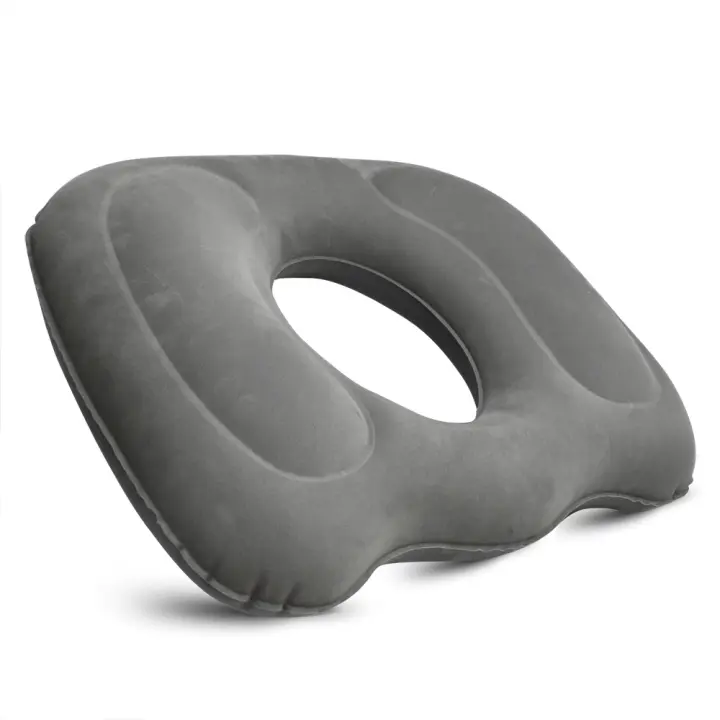 Cojín Ortopédico Inflable, Cojin Coxis Cojin de Asiento Ortopedico, Cojin Hemorroides, Cojín de Asiento de Hemorroides, Cojin Silla Oficina Cojin para Coxis Escritorio Silla Ruedas Asiento Coche - 1