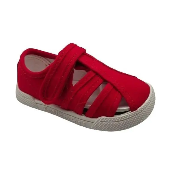 Sandalias De Lona Respetuosas Barefoot, Marca Blanditos By Crios, En Varios Colores. Blanditos. Talla muy grande. - 1