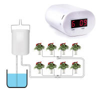 Kit De Sistema De Riego Automático Para Plantas Y Flores Con Timer De Bomba Sprinkler Drip Irrigation 2/4/8 Cabezas Herramienta De Jardín - details 7