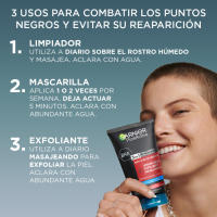 Garnier | Pack Pure Active Anti Imperfecciones, Serum Anti-Imperfecciones con 4% de Niacinamida, AHA y BHA + Gel Carbón de Garnier Pure Active 3 en 1 - 30ML + 150ML - details 1
