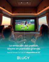 BLUGY Televisión SMART 32" LED HD, 12V, 1920x1080 píxeles, compatible con 12V y 24V, ideal para autos, camiones y caravanas, camper - details 1