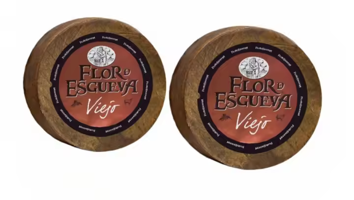 Queso Curado Flor Esgueva ENTERO 3.2 kilo O MEDIO 1.6kilo aprox LECHE CRUDA DE OVEJA 3.2kilo o 1.6 aprox - 1