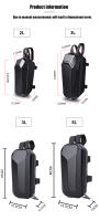 Bolsa De Manillar Reflectante Para Patinete Eléctrico Xiaomi M365 Bolsa De Almacenamiento Impermeable Con Carcasa Rígida De EVA Accesorios Para Bicicletas Eléctricas - details 4