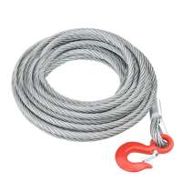 vidaXL Cuerda de Cable 20 m Cabrestante Ascensor Alambre Polipasto Capacidad 800 kg, 1600 kg, 3200 kg - details 2