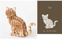 Puzzle 3D De Madera DIY Juguete Mecánico De Armar Modelo De Barco Juego De Construcción Regalo De Navidad Para Adultos - details 10