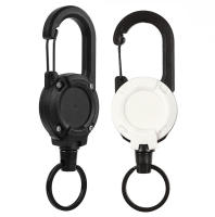Llavero Retráctil Automático 1/3Pcs Antirrobo Fácil De Pulla Cuerda Elástica Con Hebilla Deporte Llavero Retráctil Anti Perdido - details 0