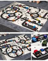 Alfombra De Juego Para Niños Matriz De Tráfico Ciudades Impermeable Estudio Educativo Para Niños Y Niñas De 7 a 12 Años - details 3