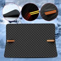 Cubierta De Nieve Para Coche Protección Contra El Frío Y La Congelación Parabrisas Delantero Sombrilla De Verano Material PVC Fleecy Para Invierno - details 2