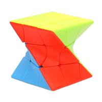 Cubo Mágico De Tercer Orden Colorido Twisted 3x3x3 Juguete De Puzzle Divertido Para Niños Material Plástico Magnético - details 6
