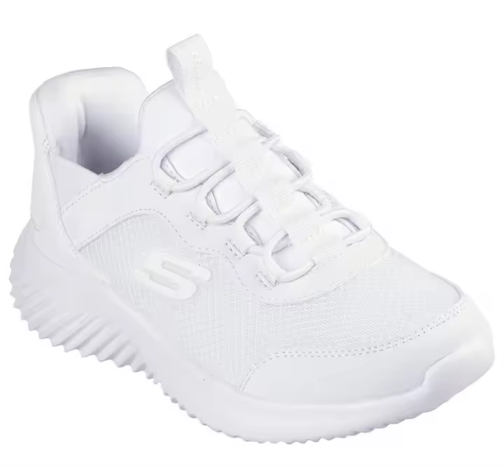 Zapatillas niña Skechers con tecnologia Slip-ins para ponerselas sin manos color blanc0 lavables en lavadora con air cooled y memory foam muy comodas y ligeras - 1