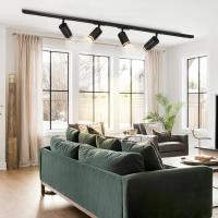 Iluminación De Pista LED GU10 Para Decoración De Habitaciones Cocina Y Tiendas De Ropa Fuente De Luz LED Instalación Por Montaje - details 14