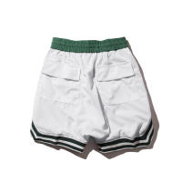 Shorts De Entrenamiento Para Hombre Quick-Drying De Verano Pantalones Cortos De Correr De Rodilla Estilo Casual Tejido Algodón mid Waist - details 13