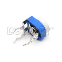 Potenciómetro De Ajuste RM065 Serie 20pcs Rangos De 100 a 1M Ohm Resistor Variador Con Tolerancia De Precisión ±10% - details 5