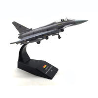 Modelo De Avión De Aleación Fundida 1/100 Typhoon Ef2000 Europeo Simulación De Avión De Combate Para Colección Interior Y Regalo - details 2