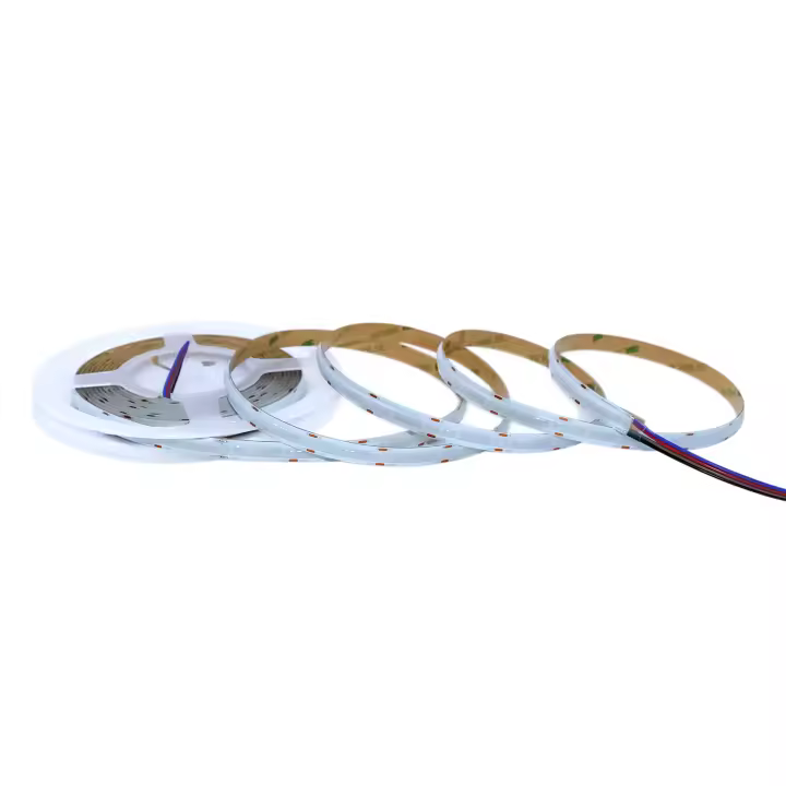 Hola led Pro COB Tira LED RGBW – 784 LED/m, 19W/m, 5m, 24V, IP20, Ideal para Iluminación Interior - 1