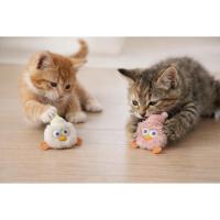 COTTECOTA-Juego para Gatos 6*8cm Juguete Interactivo para Gatitos y Gatos Adultos juguetes interactivos para gatos en forma de pájaro juguete con catnip gato, peluche gato, juguete interactivo gatos, juguete morder gato - details 1