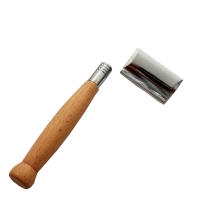 Cuchilla De Afeitar Manual Para Hombres Con Mango De Madera Herramienta De Cuidado De Barba Y Cabello Barbería Rasurador De Seguridad - details 0