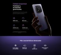 Teléfono Móvil Xiaomi Redmi Note 14 Pro Plus 5G Xiaomi Smartphone Versión Global, 8+256GB/12+256GB/12+512GB, Cámara AI profesional 200 MP, Snapdragon® 7s Gen 3, HyperCharge 120 W con Batería 5110 mAh, Pantalla CrystalRes AMOLED 6,67" 1,5 K y 120 Hz, IP68 - details 37