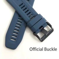 Correa De Silicona QuickFit Para Reloj Garmin Fenix 6 6X pro 7 7X 5X 5 plus Fenix8 Forerunner 955 965 Tactix 8 Brazalete Unisex - details 12